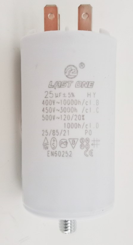 

Kondensator rozruchowy do silnika 25 uF