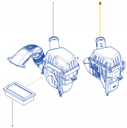 165003342R - КОРПУС ВОЗДУШНОГО ФИЛЬТРА RENAULT CAPTUR II 19-
