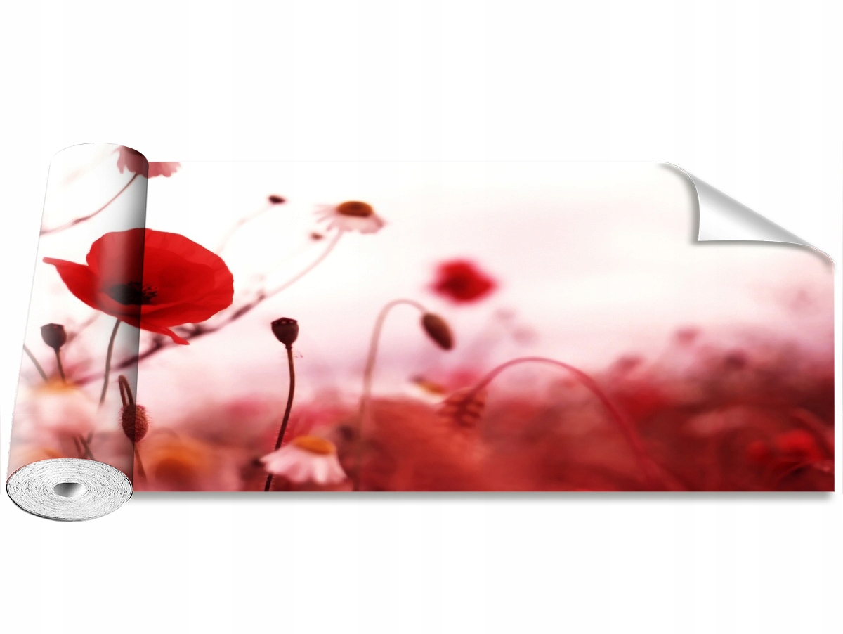 

Tapeta Samoprzylepna Pole makowe 250x104