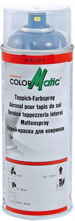 MOTIP FARBA SPRAY DO PODSUFITKI DYWANIKÓW CZARNY 400ML