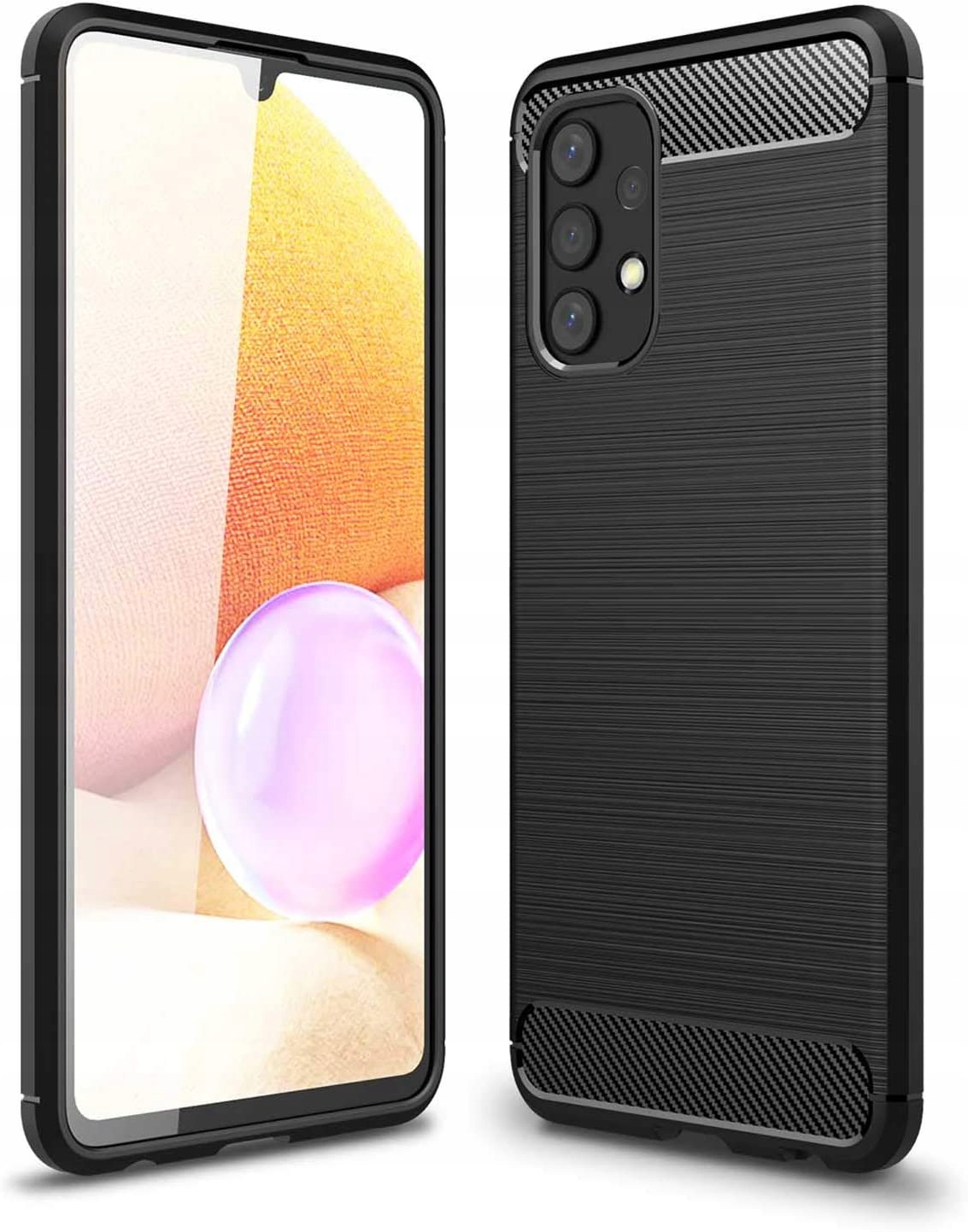 

Etui Karbon Armor Case Plecki do Samsung A32 5G