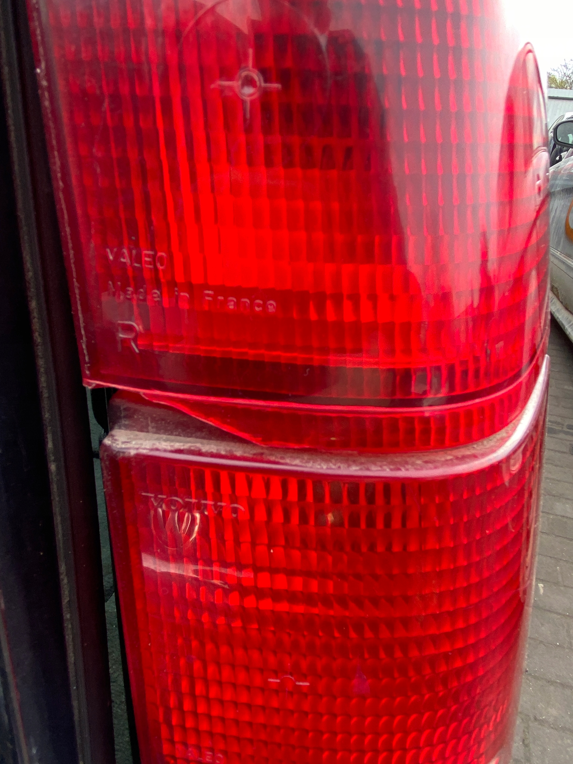 Volvo V70 1 and 95-00 light right rear rear part
