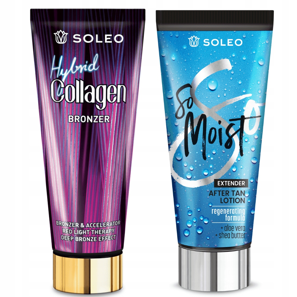 Soleo Collagen Hybrid 200 Ml Bronzer Dárek Balzám Po Opalování 150 Ml