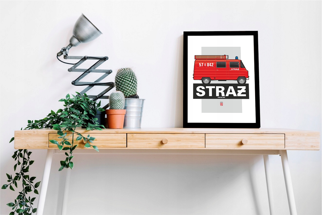 Obraz na ścianę ŻUK Straż Strażak Producent inny