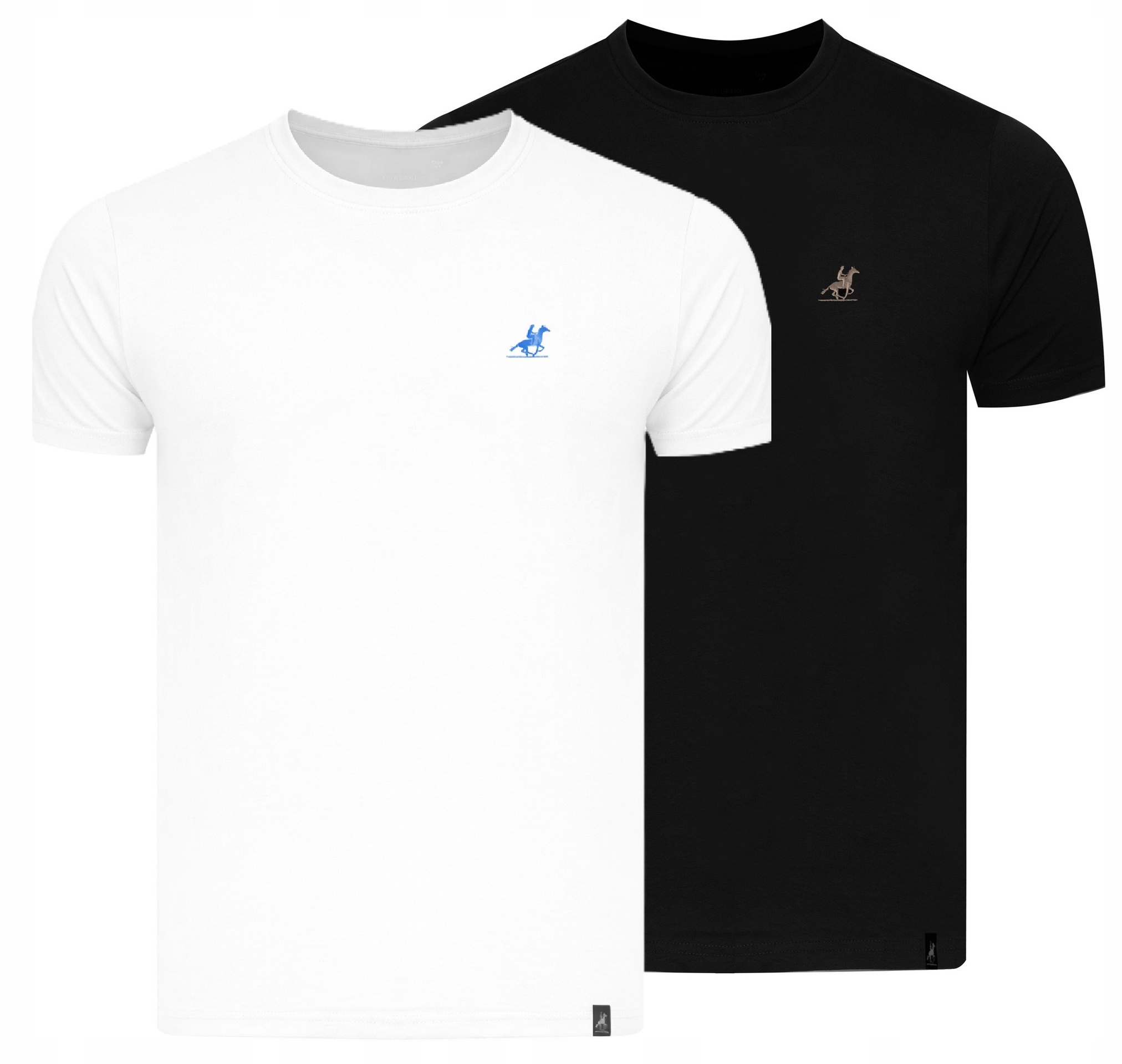 U.s. Grand Polo T-shirt Koszulka Męska US61609M-B-C 2PACK bawełniana