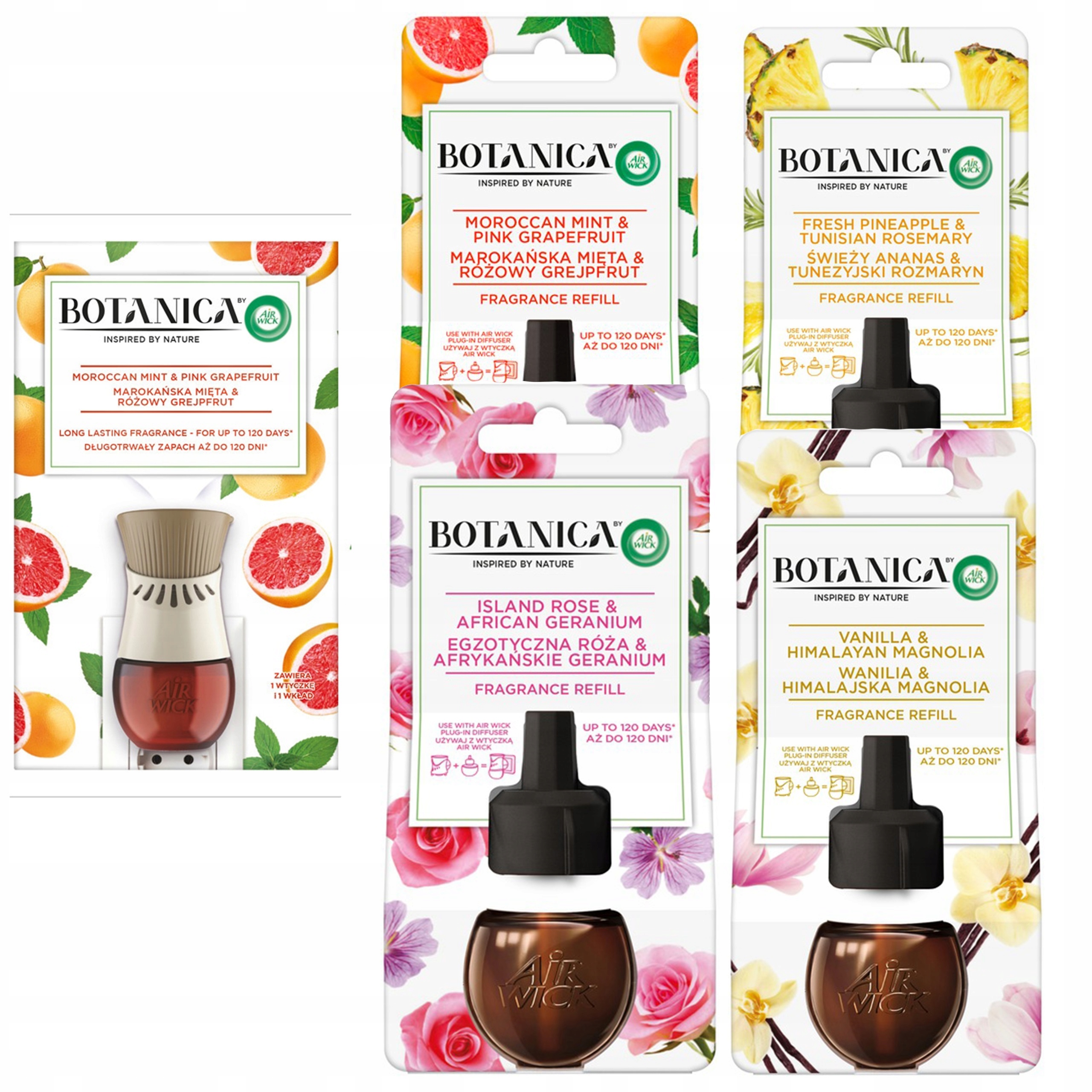 

Air Wick Botanica Set Elektryk Karaibski + 4 wkład