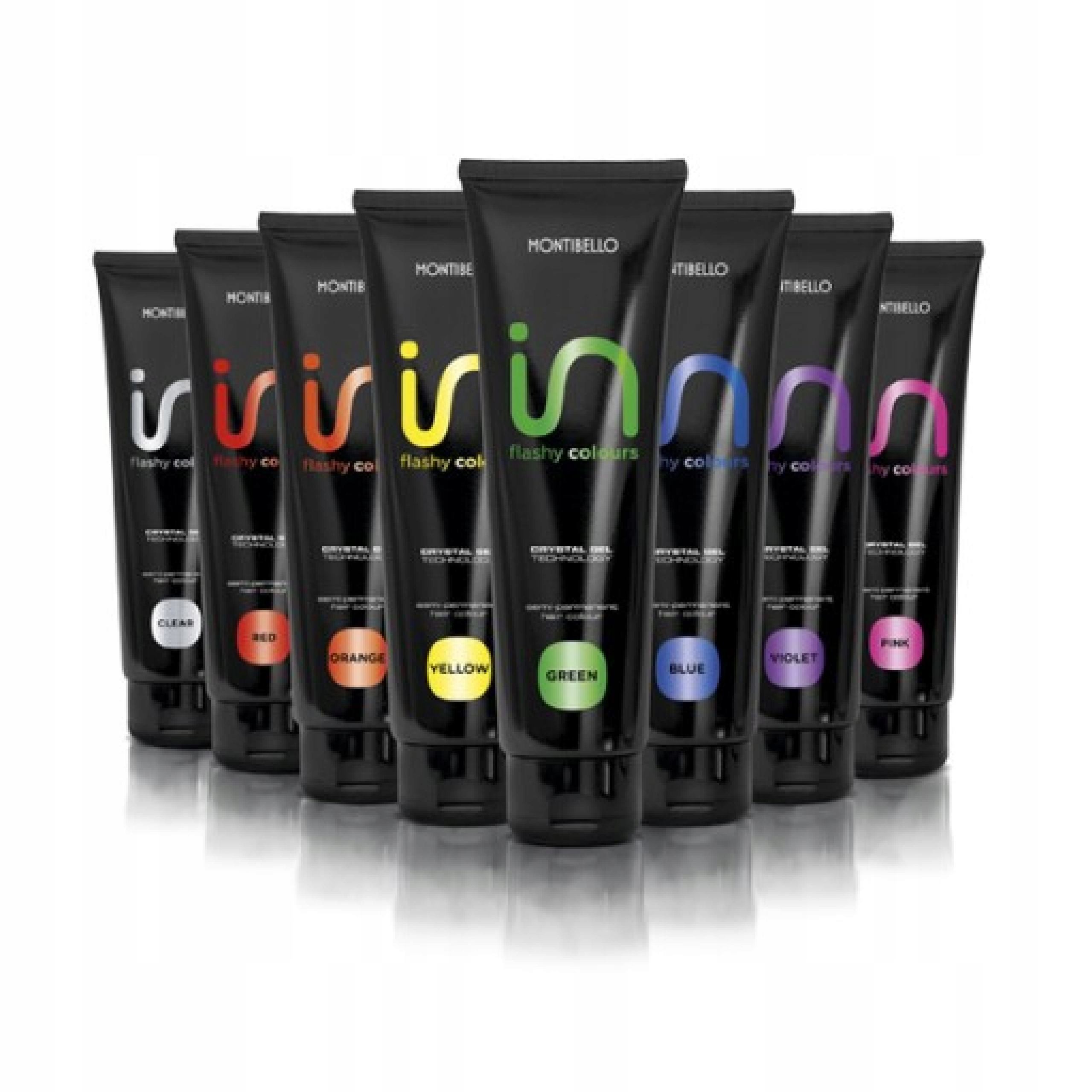 MONTIBELLO farba toner żel IN FLASHY COLOURS 150ml