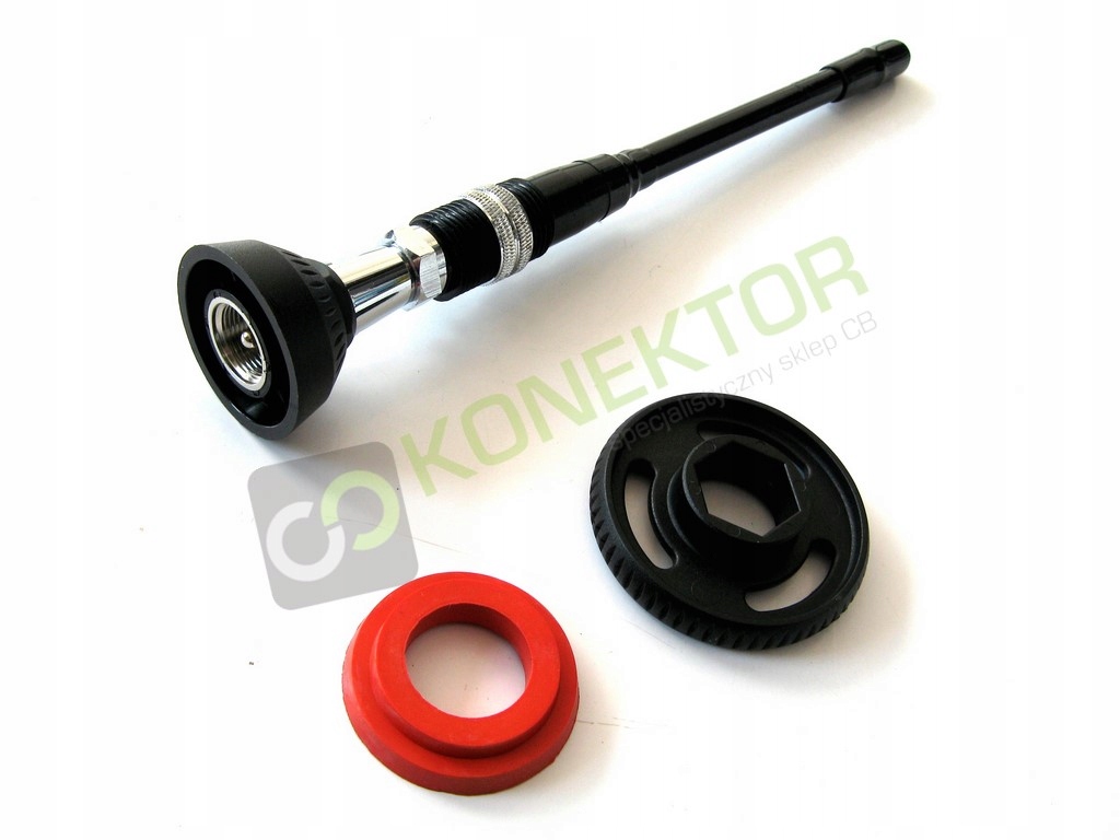 Solarcon A108 dyskretna antena Cb 25cm +adapter Pl