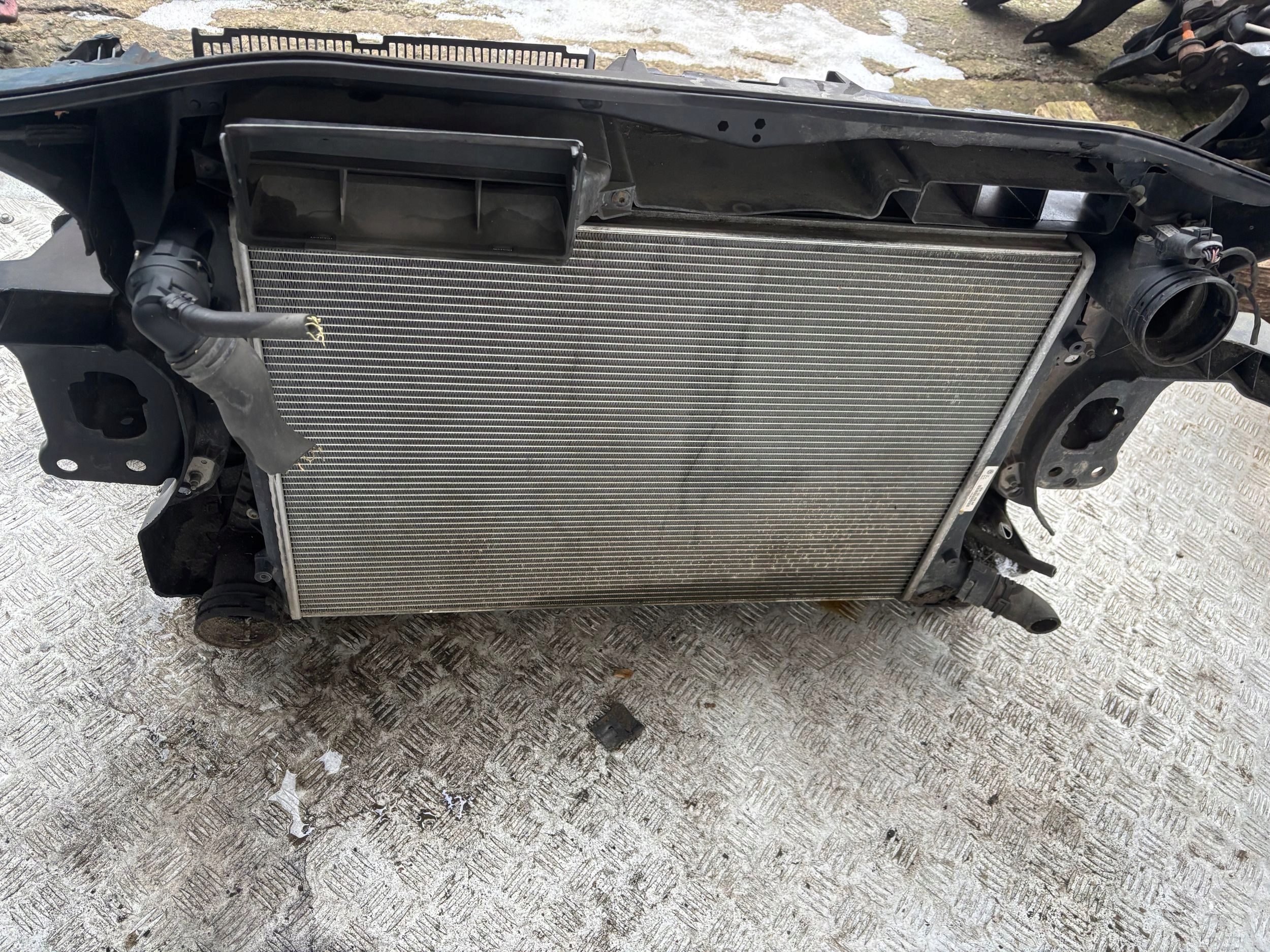 support panel for radiators sider radiator VW PASSAT B6 2.0 TDI