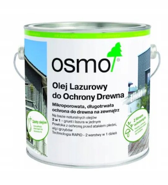 Osmo 701 Olej Lazurowy, Lazura Olejna Do Drewna Bezbarwny 0,75L