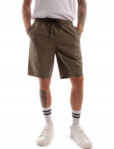Tommy Hilfiger MW0MW31245 Zelené pánské khaki šortky vel. W 33 jako W 32