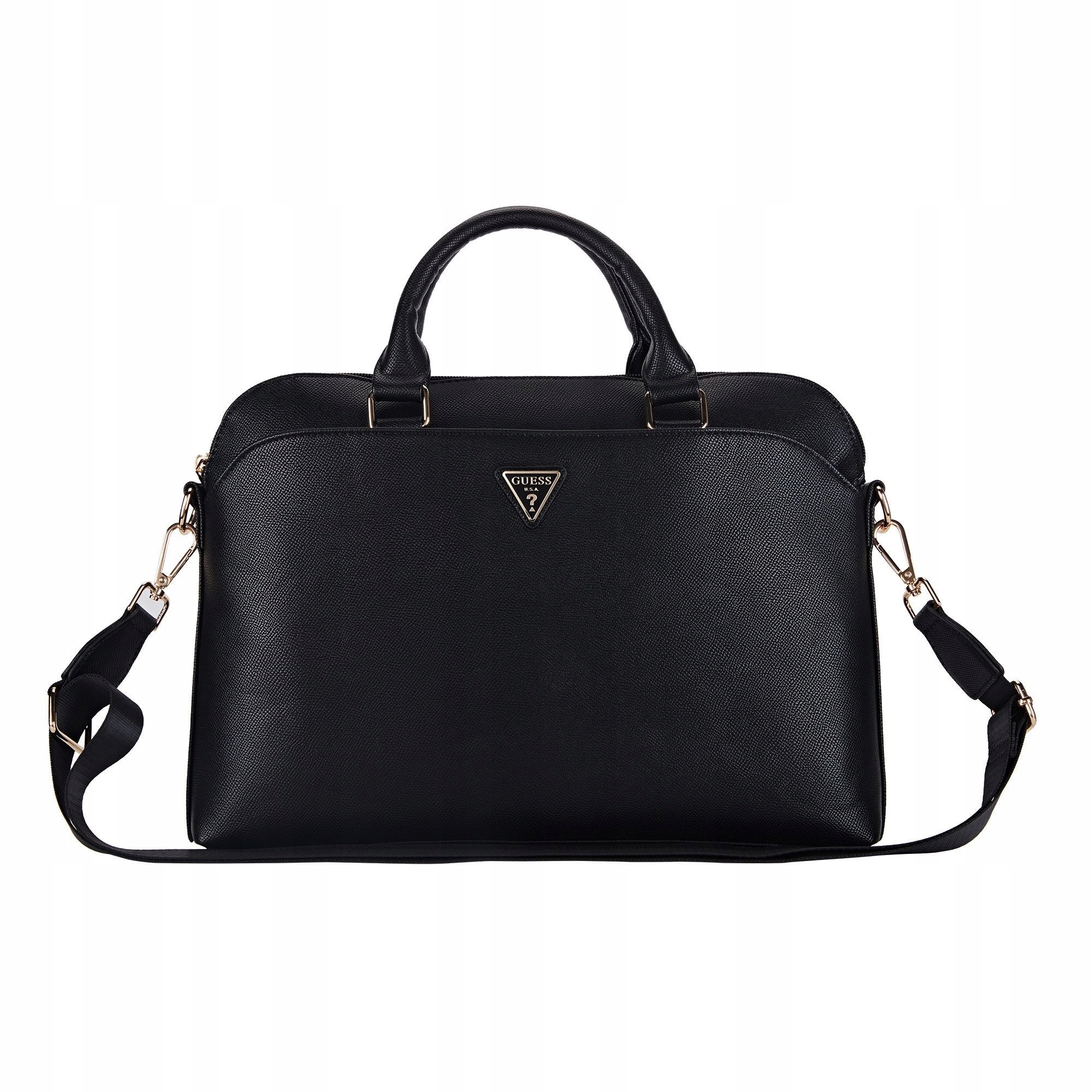 taška na notebook Guess do 13 14 15 palců Kožená Elegantní Módní taška s páskem