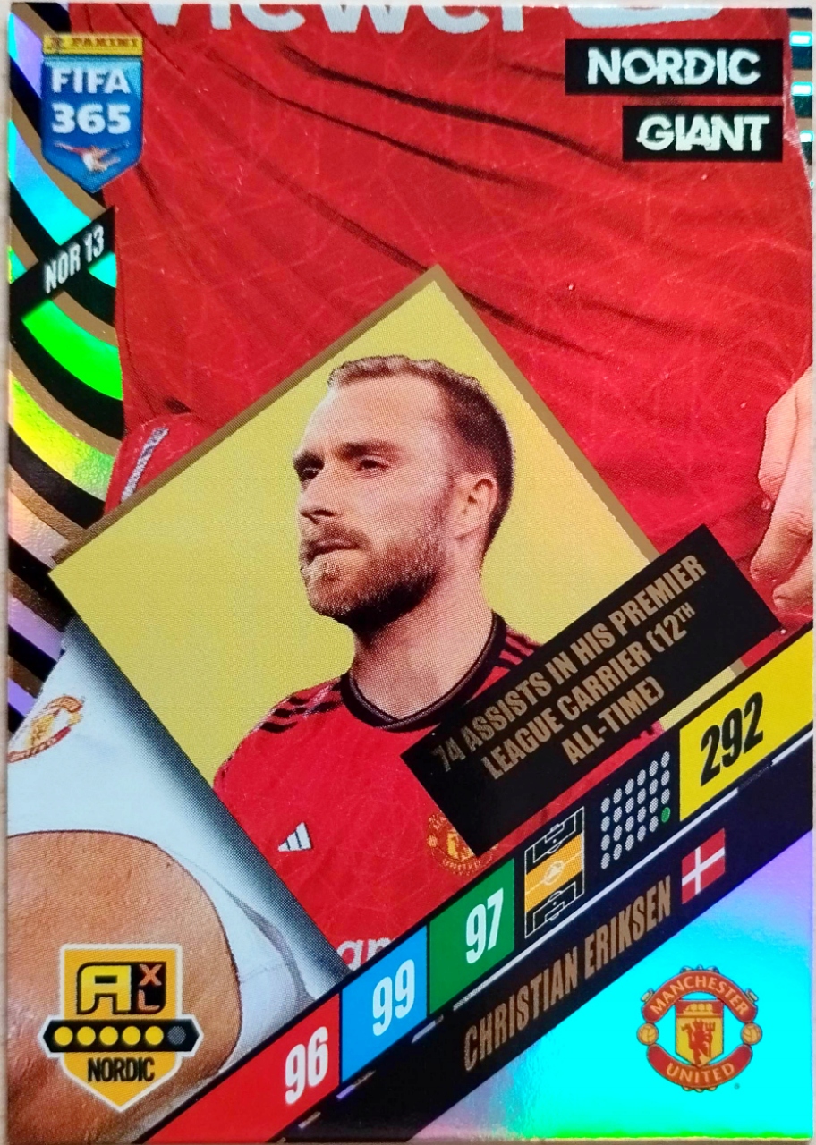 Fifa 365 2024 Nor 13 Nordic Giant Christian Eriksen Manchester United