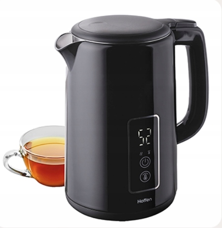 Elektrická varná konvice Hoffen DEK-4432 2200 W 1,5 l černá