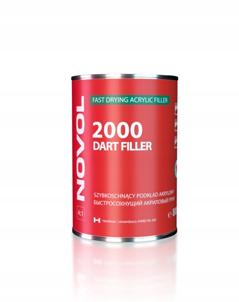 

Novol Dart Filler 2000 Podkład Akrylowy Szary 1L
