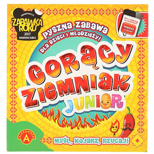 ALEXANDER Gorący ziemniak Junior gra planszowa 4+ Kod producenta 1413