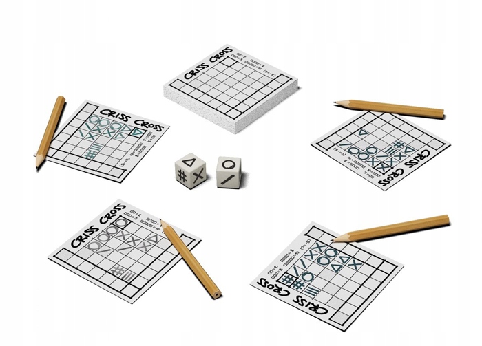 EGMONT - Gra CRISS CROSS gra Reiner Knizia EAN (GTIN) 5903707560066