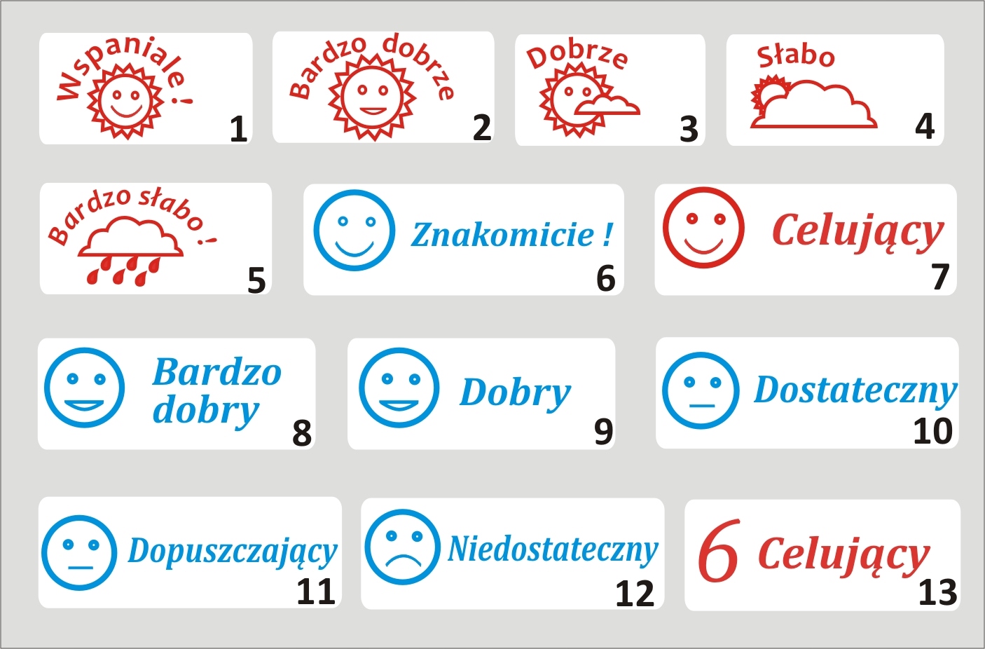 PIECZĄTKI PIECZĄTKA dla nauczycieli szkoła Marka Wagraf