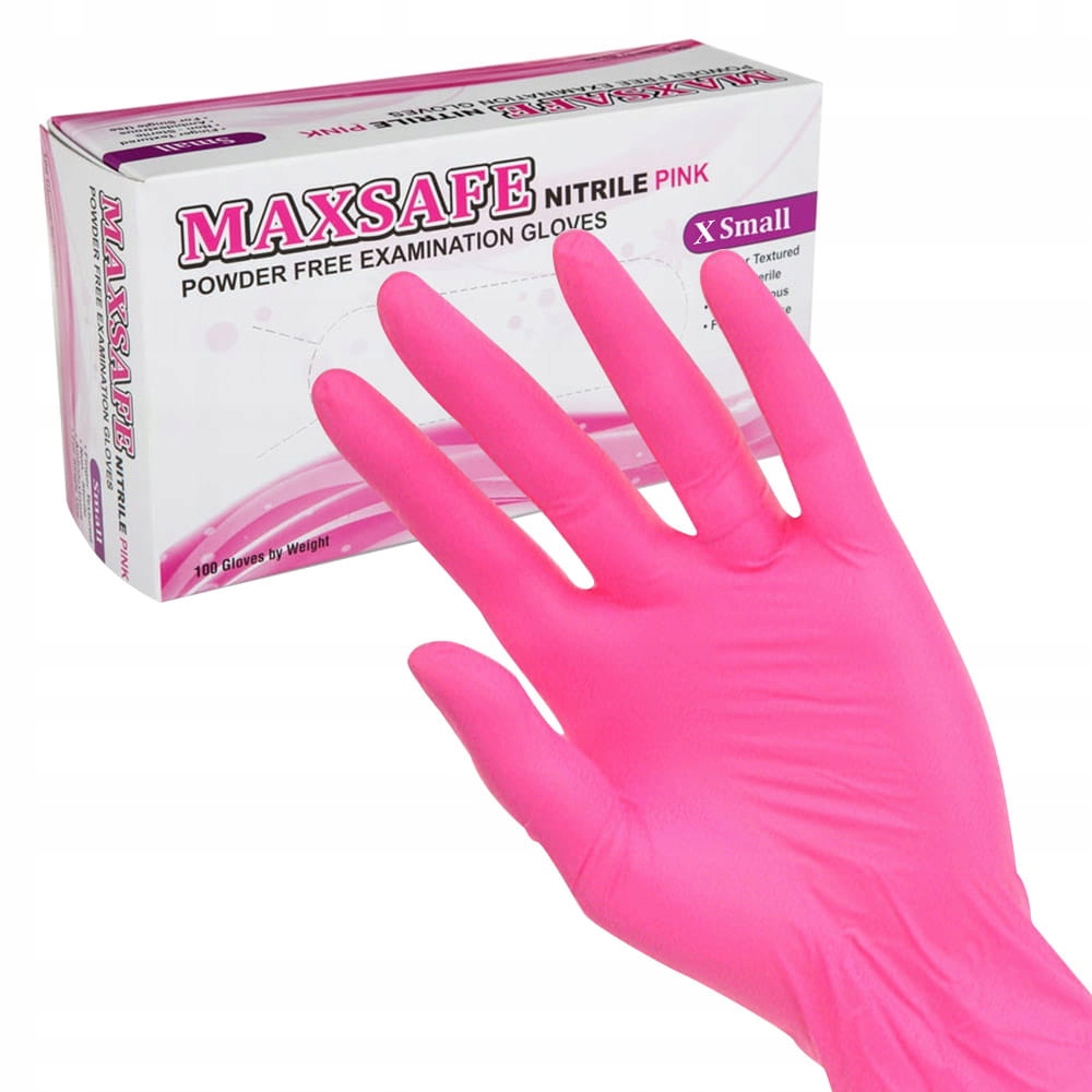 

Rękawiczki Nitrylowe Bezpudrowe Maxsafe Xs 100SZT