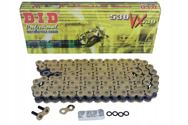 D.i.d hnací reťazec moto did 530 x-krúžok (41 DID50VXG&B-104 D.I.D Reťaz