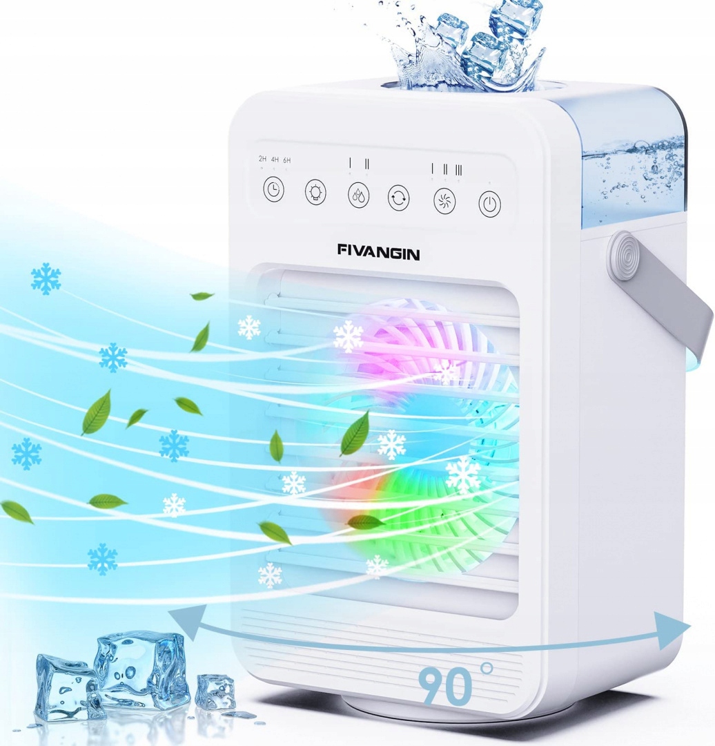 Klimatyzator Wiatrak Mobilny Biurkowy Nawilżacz