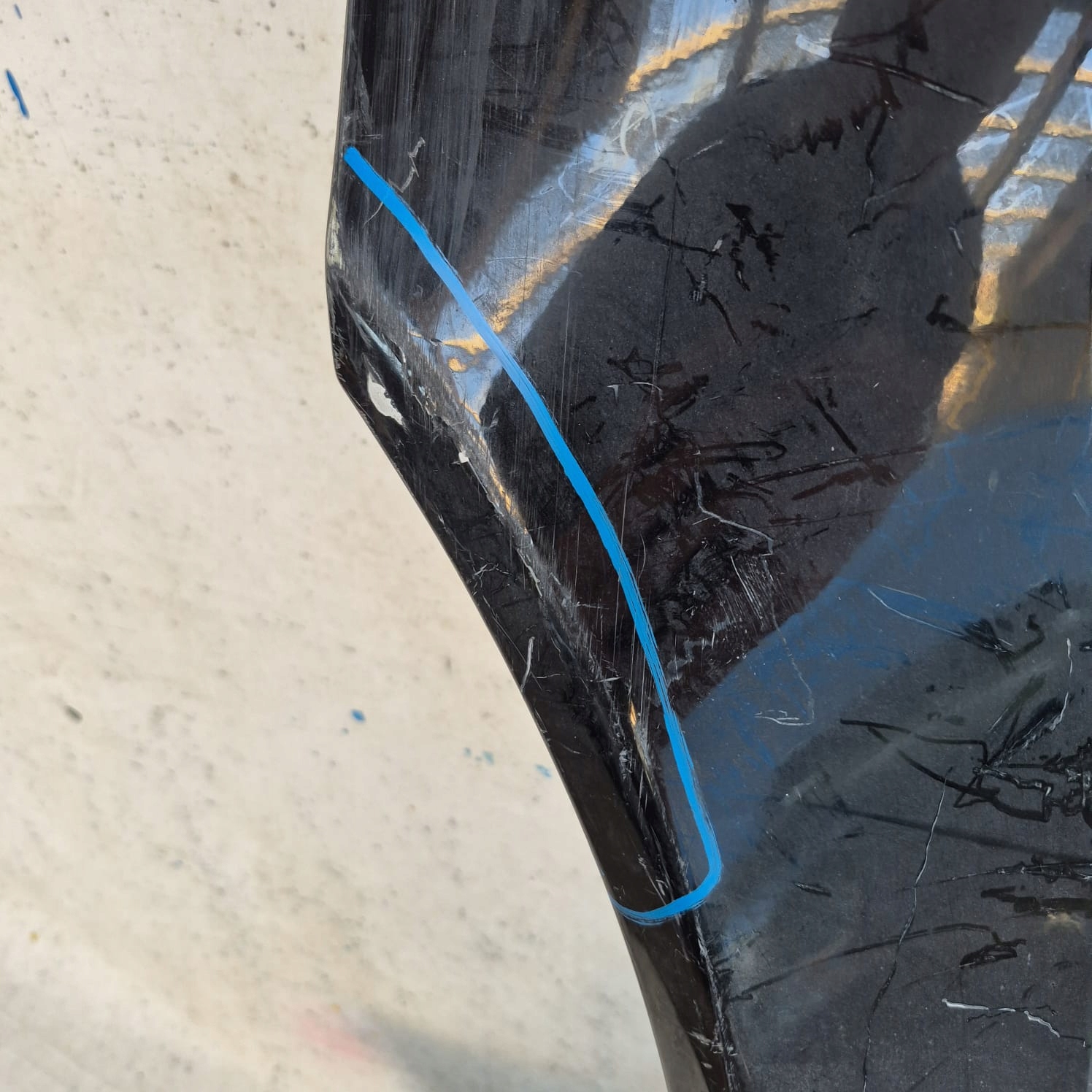 MERCEDES E-KLASA W211 02-09 fender front front left