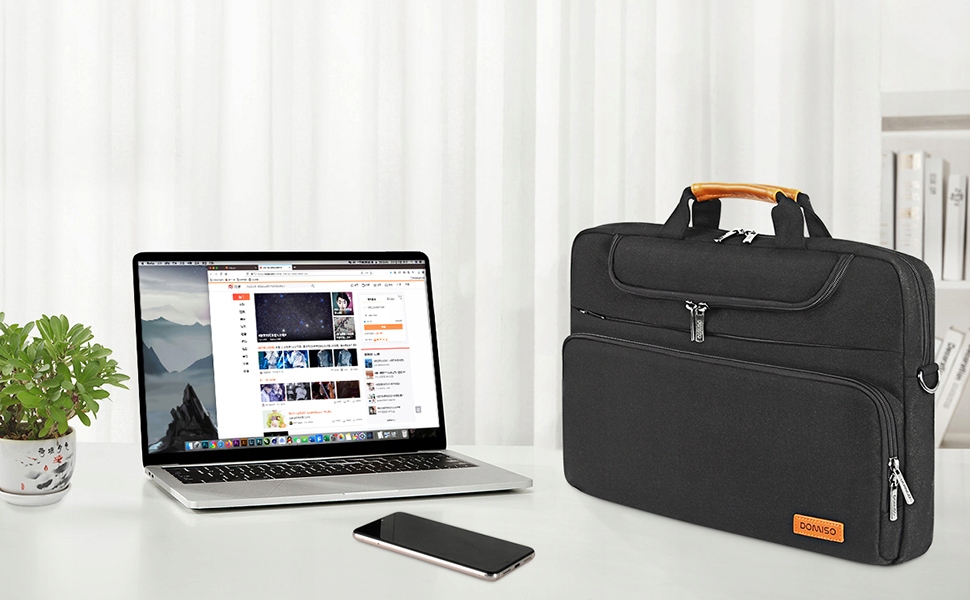 Torba na laptopa 17,3 " Domiso Kolor Czarny