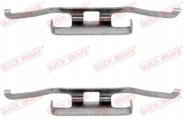 ZESTAW MONTAŻOWY KLOCKÓW HAMULCOWYCH QUICK BRAKE 109-1098 Producent części Quick Brake