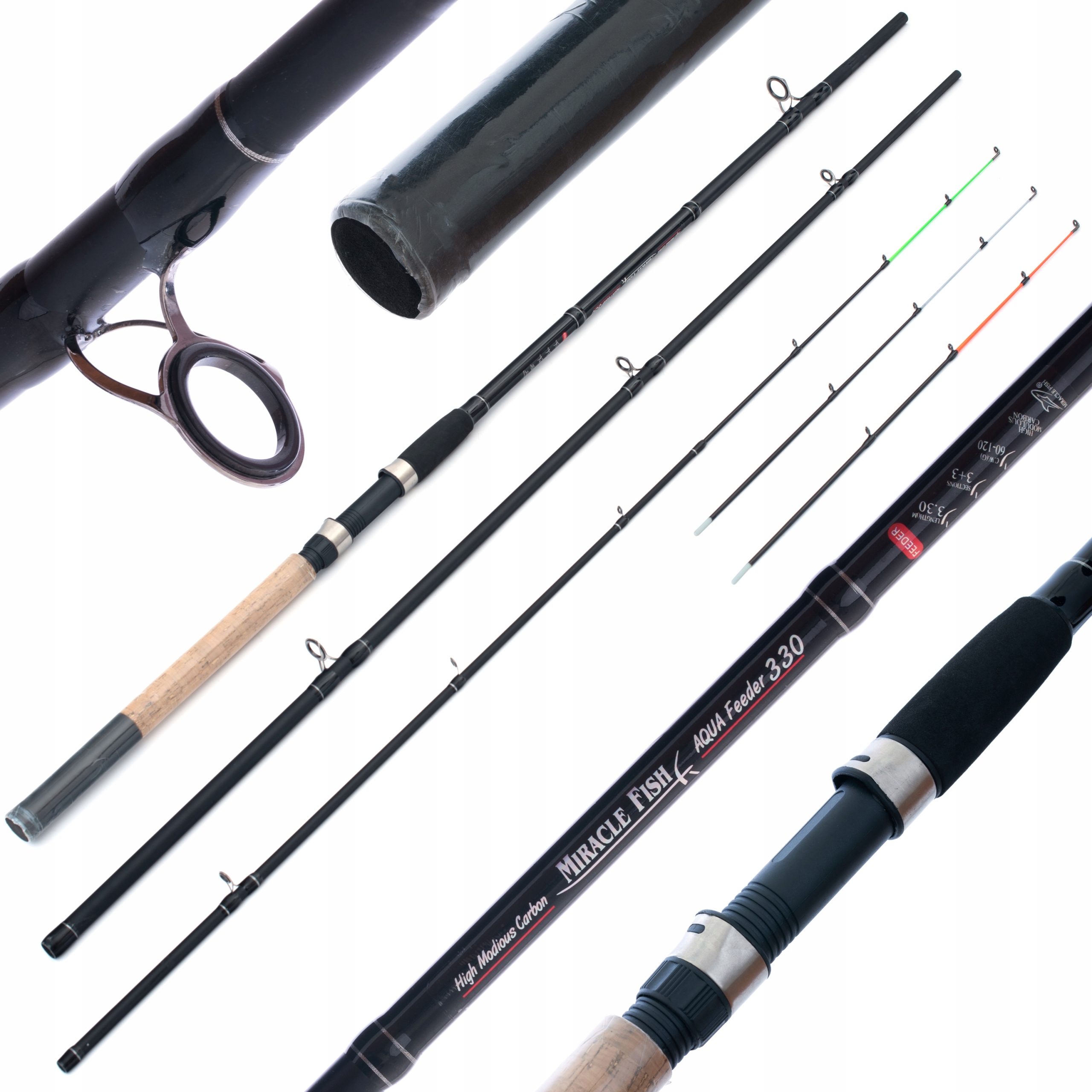 

Wędka Aqua Feeder Carbon 3,6M 60-120G'