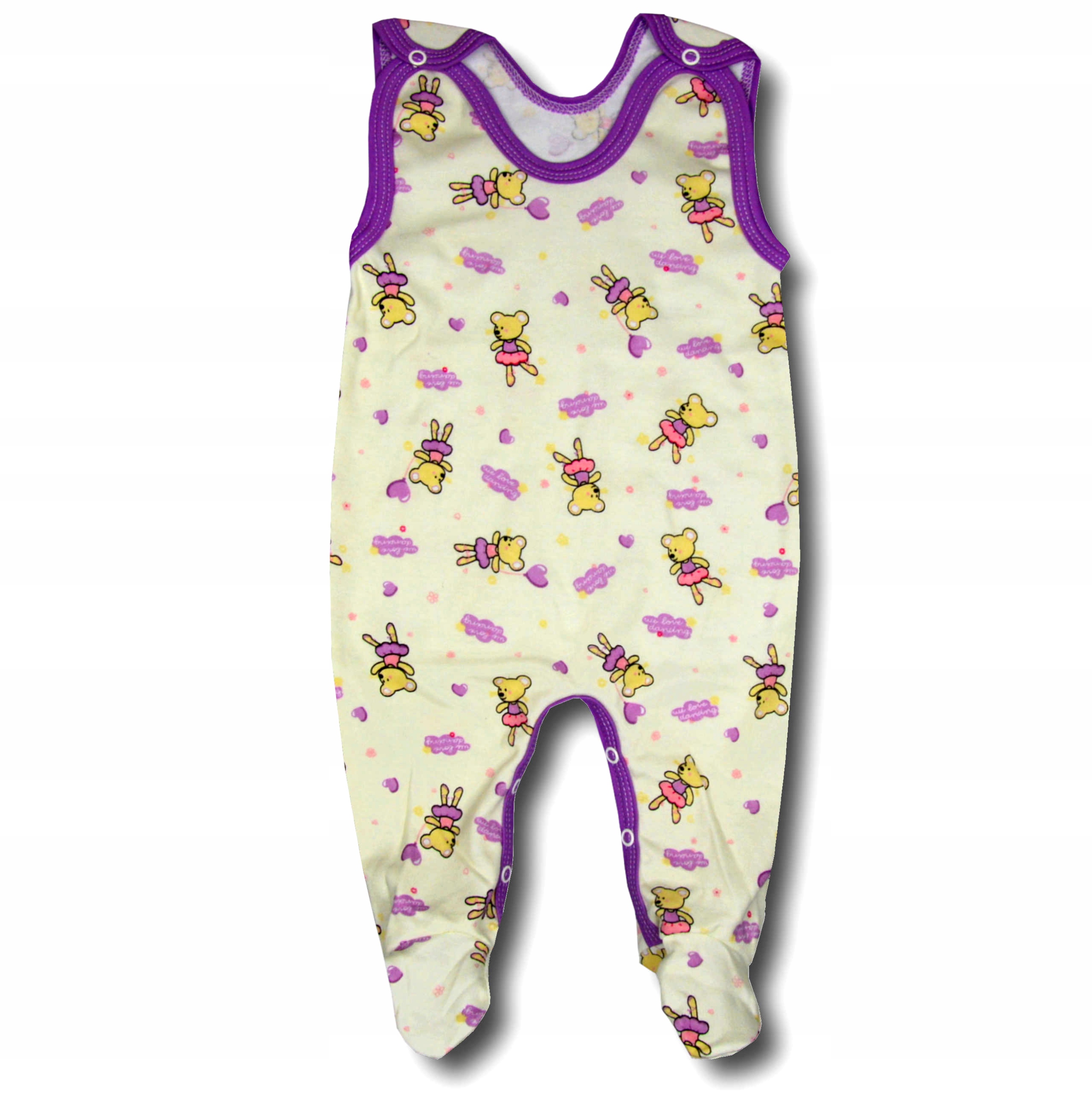 ŚPIOCHY 86 ROZPINANE śpioszki baletnice