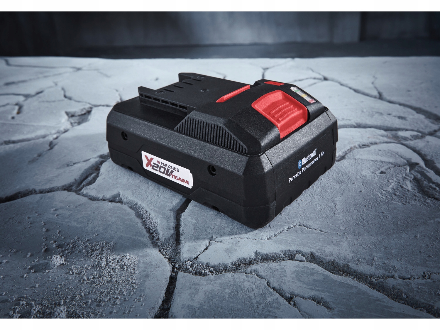 Akumulator Li-Ion Parkside PERFORMANCE 20 V 4 Ah Bluetooth Smart Stan opakowania oryginalne