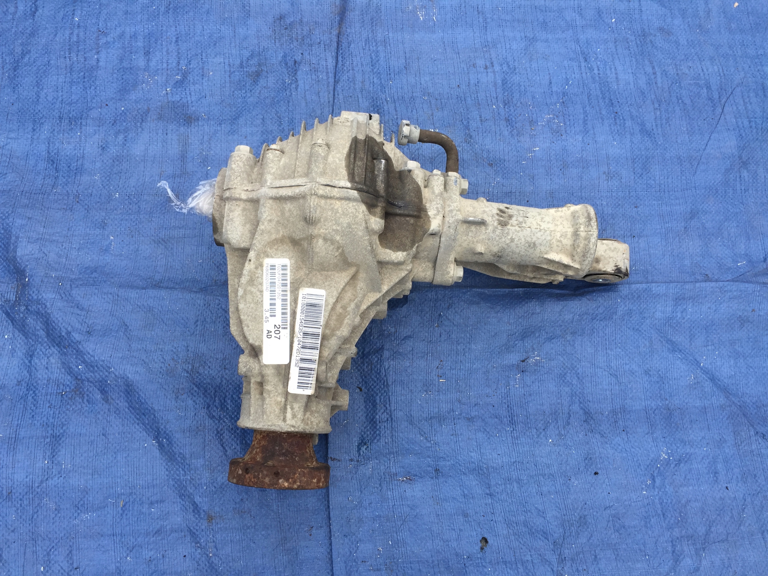 68060207AD - JEEP GRAND CHEROKEE 3.0 CRD WK2 12 ПЕРЕДНІЙ МІСТ 3.45