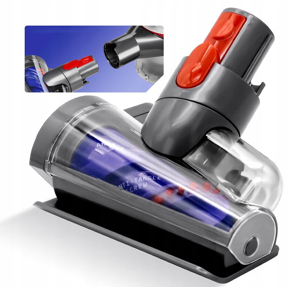 Mini Szczotka Elektryczna Do Włosów Kompatybilna Dyson V15 V11 V10 V8 V7