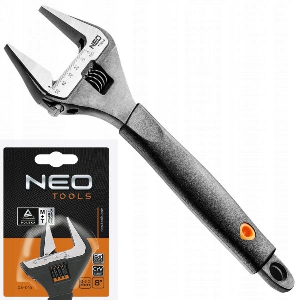 

Klucz Nastawny 250MM Szwedzki 0-34MM 03-016 Neo