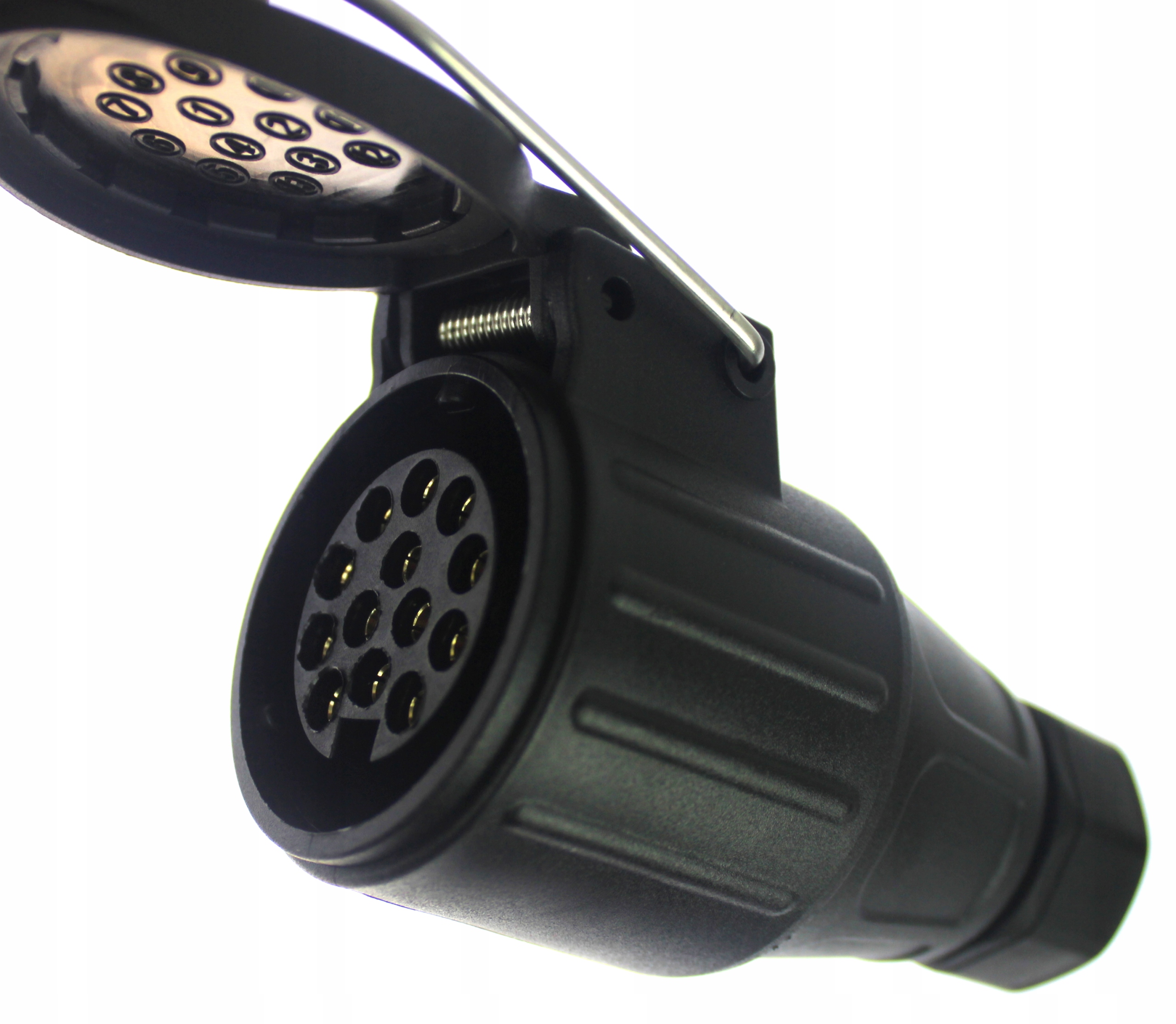 

Gniazdo 13 Pin Podwieszane Wiszące Przyczepy 12V