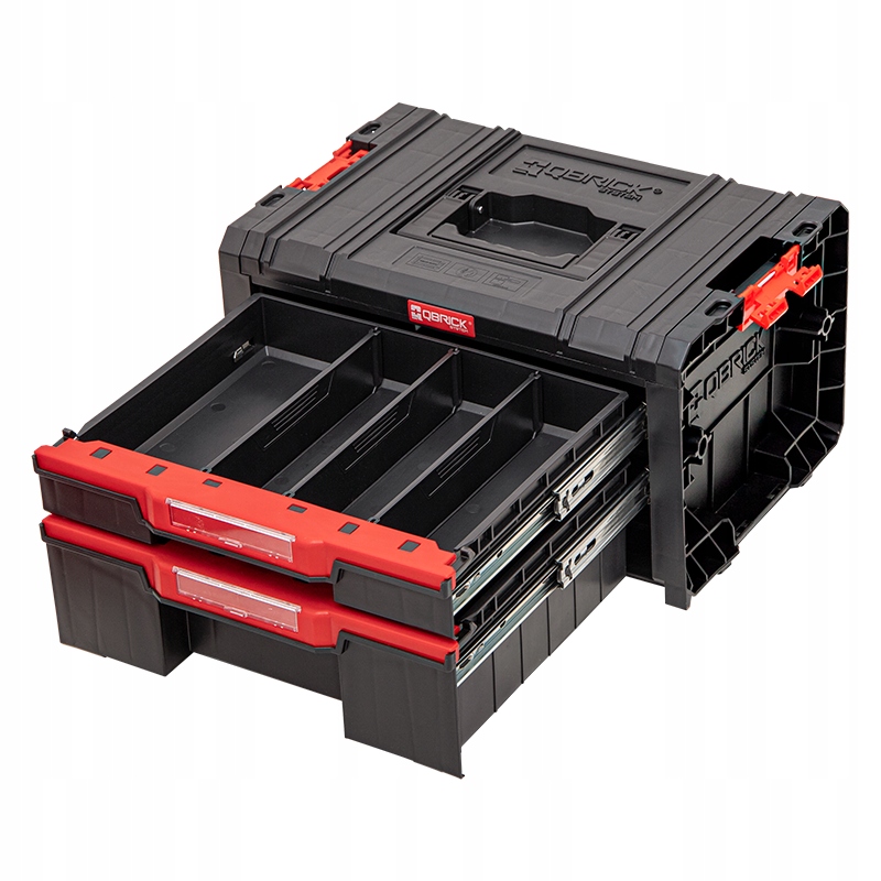 QBRICK PRO DRAWER 2 BASIC TOOLBOX SKRZYNKA NARZĘDZIOWA Z SZUFLADAMI Marka Qbrick system