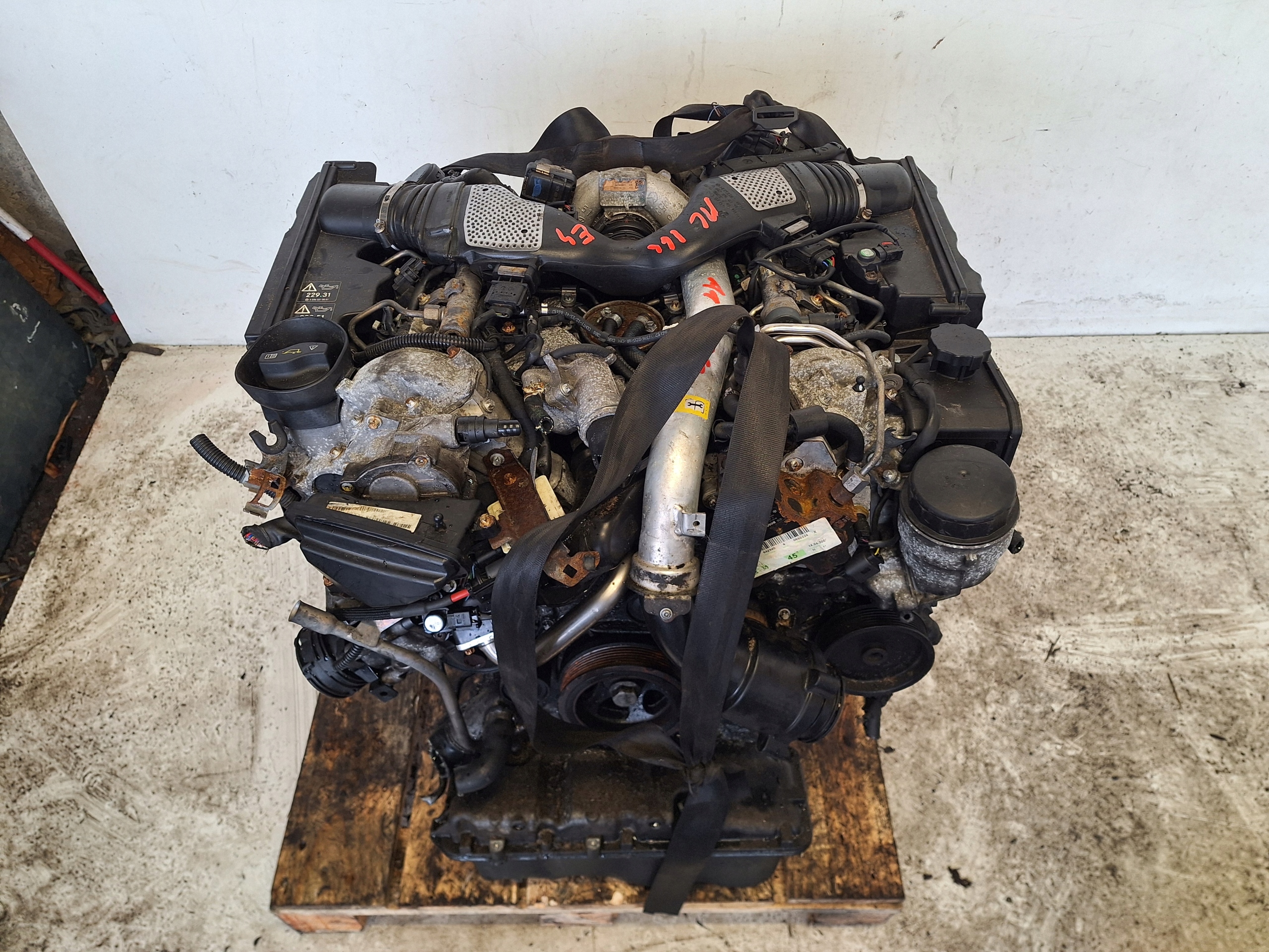 MERCEDES ML W164 05-08 engine 3.2 CDI 642940 EURO 4