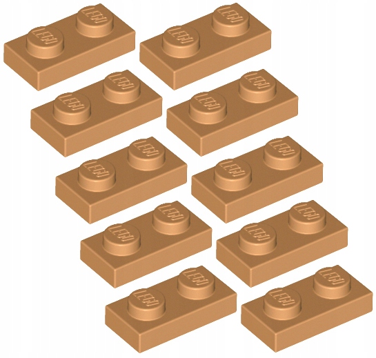 

Lego Płytka 1x2 Ciemno Cielista 3023/6218360 10szt