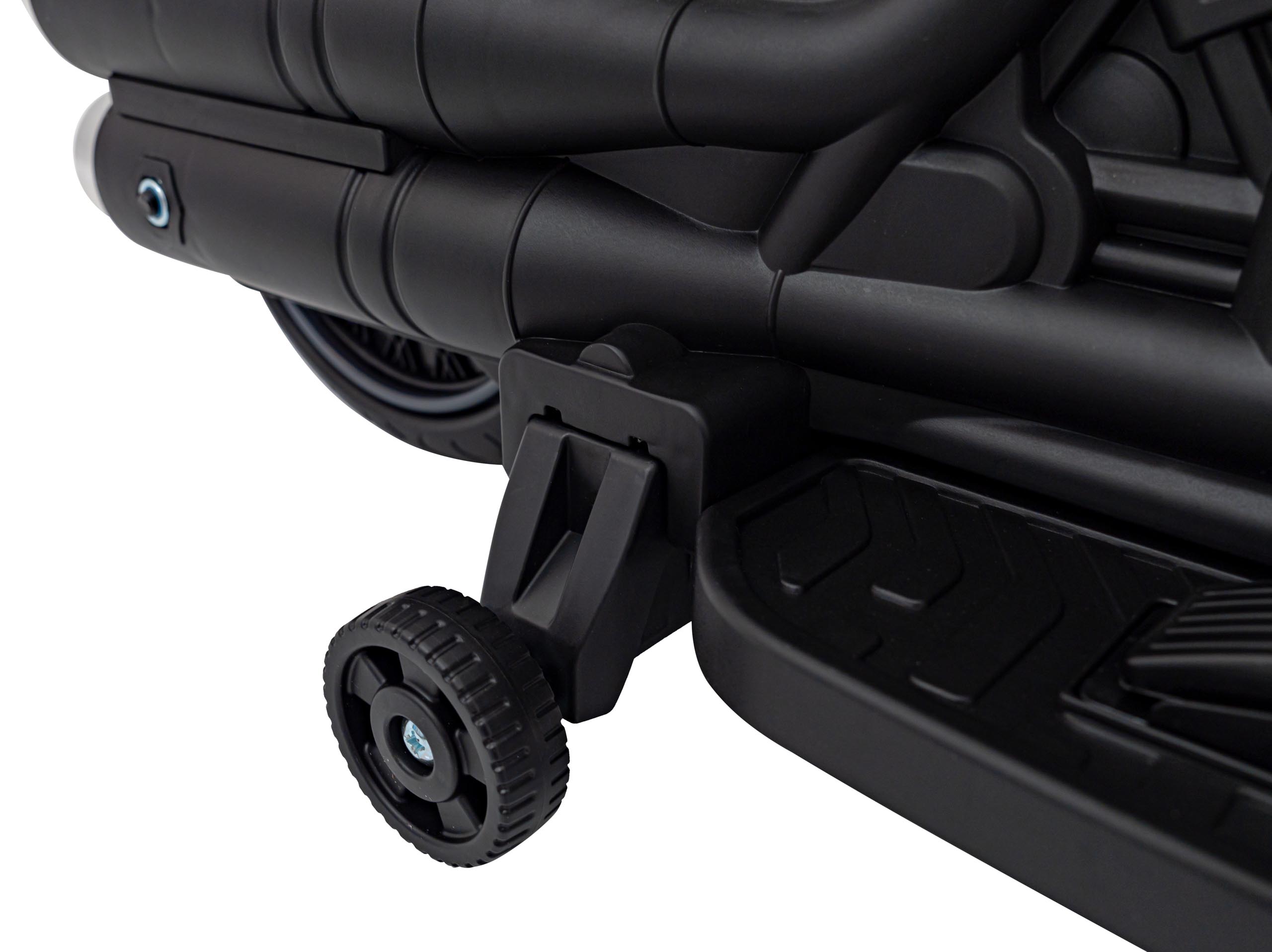 Motorek Chopper Faster na akumulator dla dzieci Czerwony Radio Fm Panel