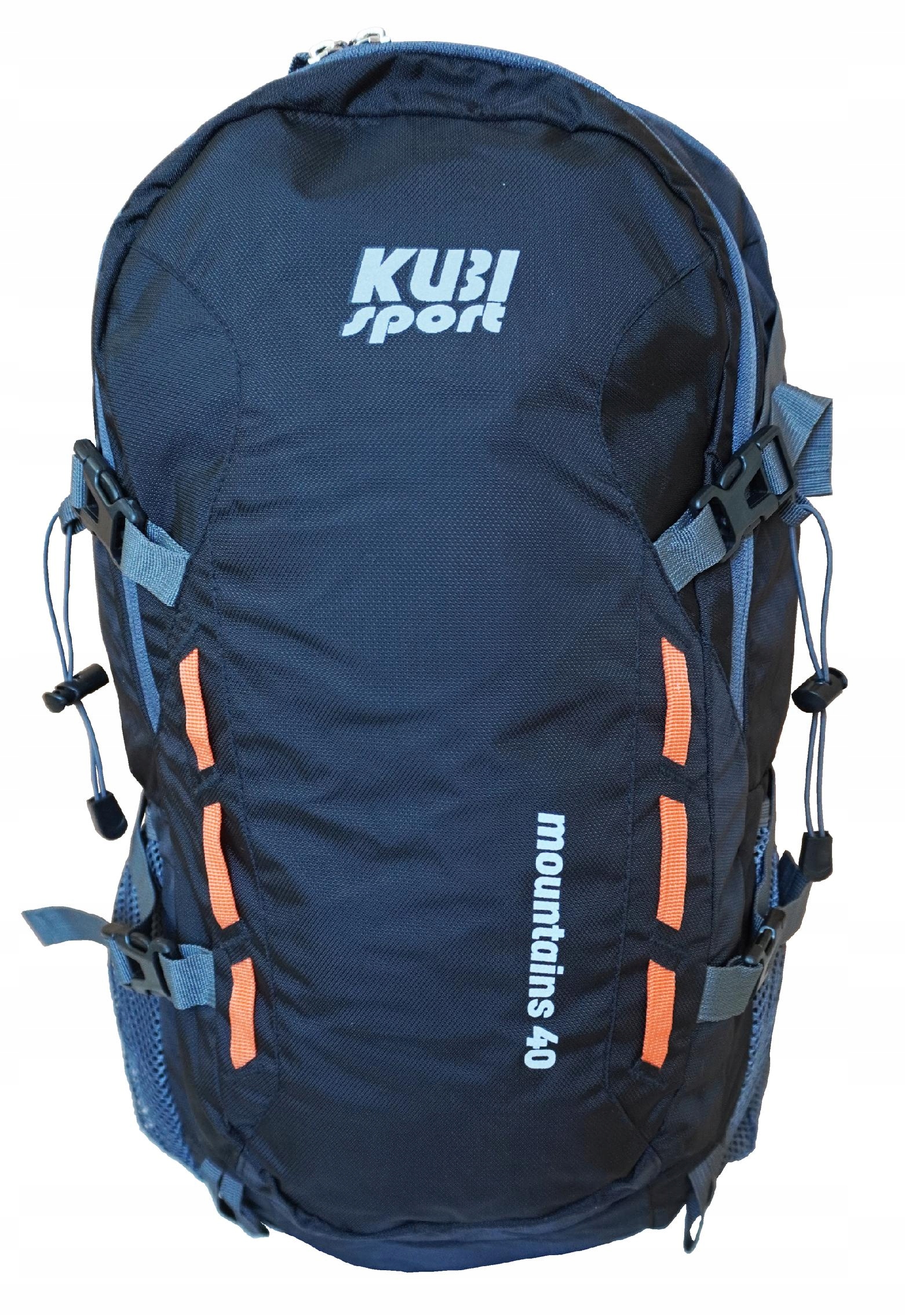 Batoh Turistický Sportovní Dámský Velký Černý Pevný Kubisport 40 L