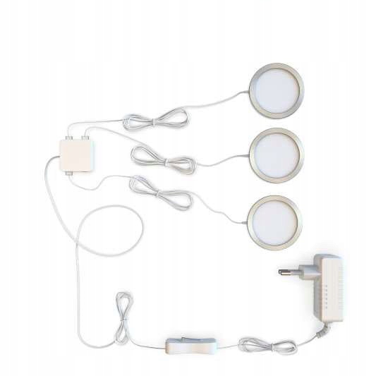 OŚWIETLENIE PODSZAFKOWE - MEBLOWE - DO SZAFY - LED Rodzaj oprawa podszafkowa