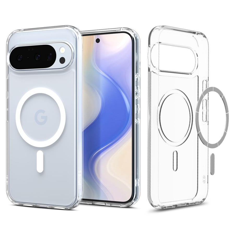 Spigen Ultra Hybrid Mag Magsafe Google Pixel 10 10 Pro Clear/white
