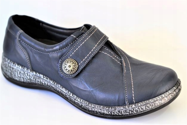 Comfortabel 940084-05 Polobotky S Modrým Suchým Zipem VEL.36