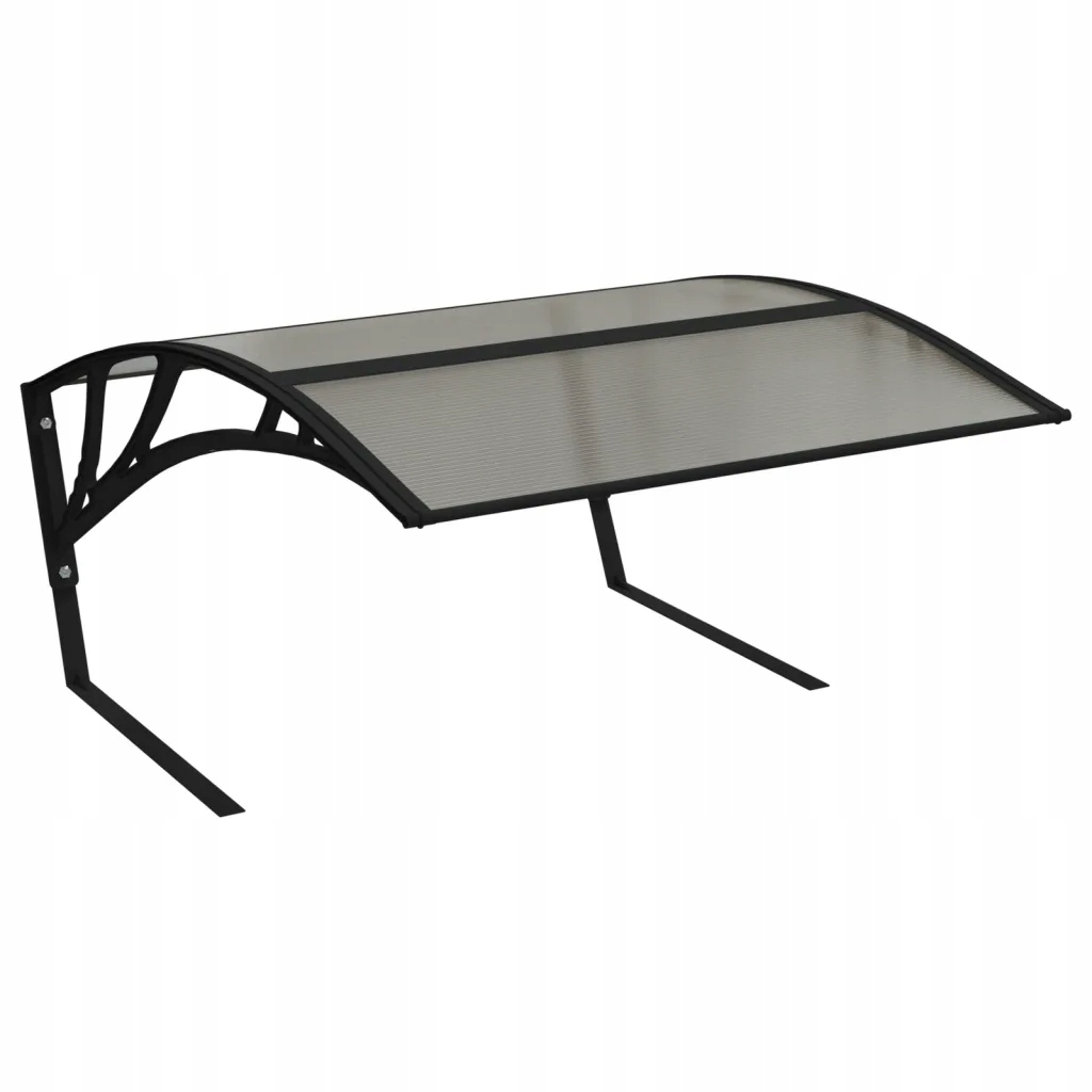 Garáž pro robotickou sekačku, 80x101x46 cm, černá, polykarbonát, kov,