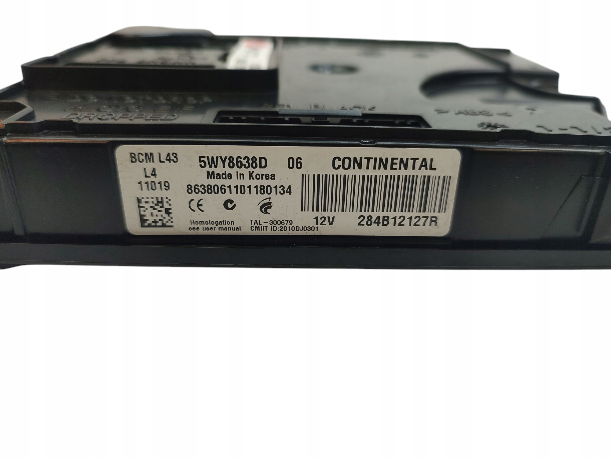control unit module BCM L43 RENAULT LATITUDE 284B12127R 5WY8638D