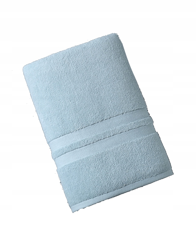 RĘCZNIK KĄPIELOWY niebieski gruby duży