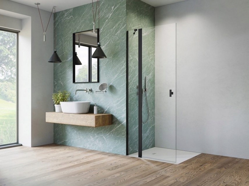 Kabina prysznicowa Nes 8 Black KDD II 80 RADAWAY Grubość szkła/szyby 8 mm