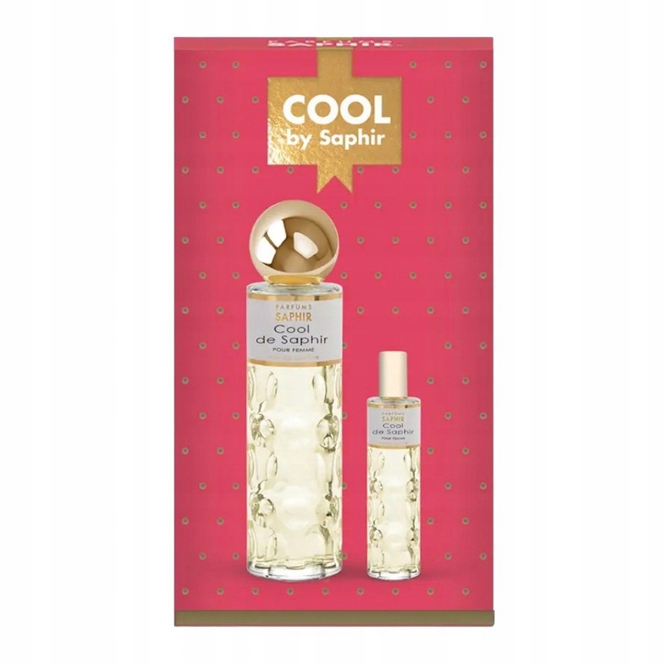 Cool de Saphir Pour Femme sada parfémovaná voda sprej 200 Ml parfémovaná voda