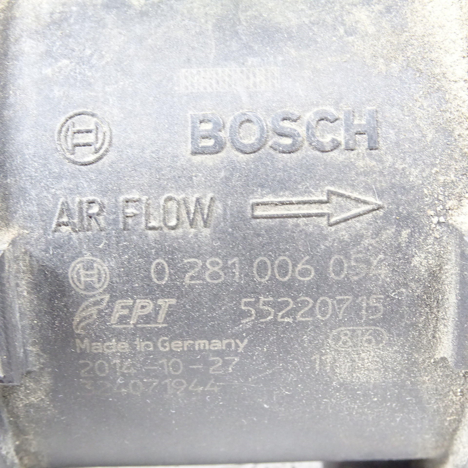 OPEL COMBO III 1.6CDTI flow meter 55220715