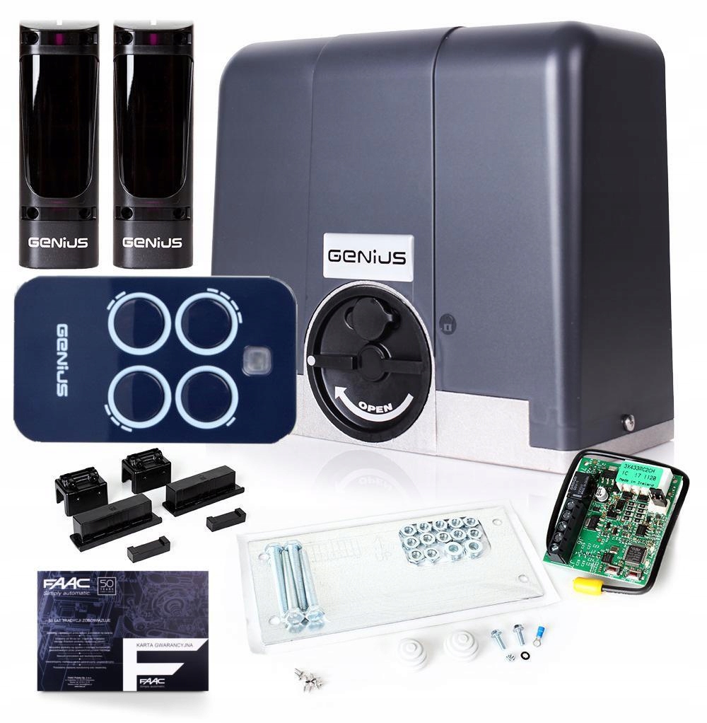Automat Pohon Genius Blizzard 900 230V pro posuvné brány